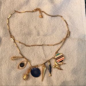 Stella & Dot charm choker necklace